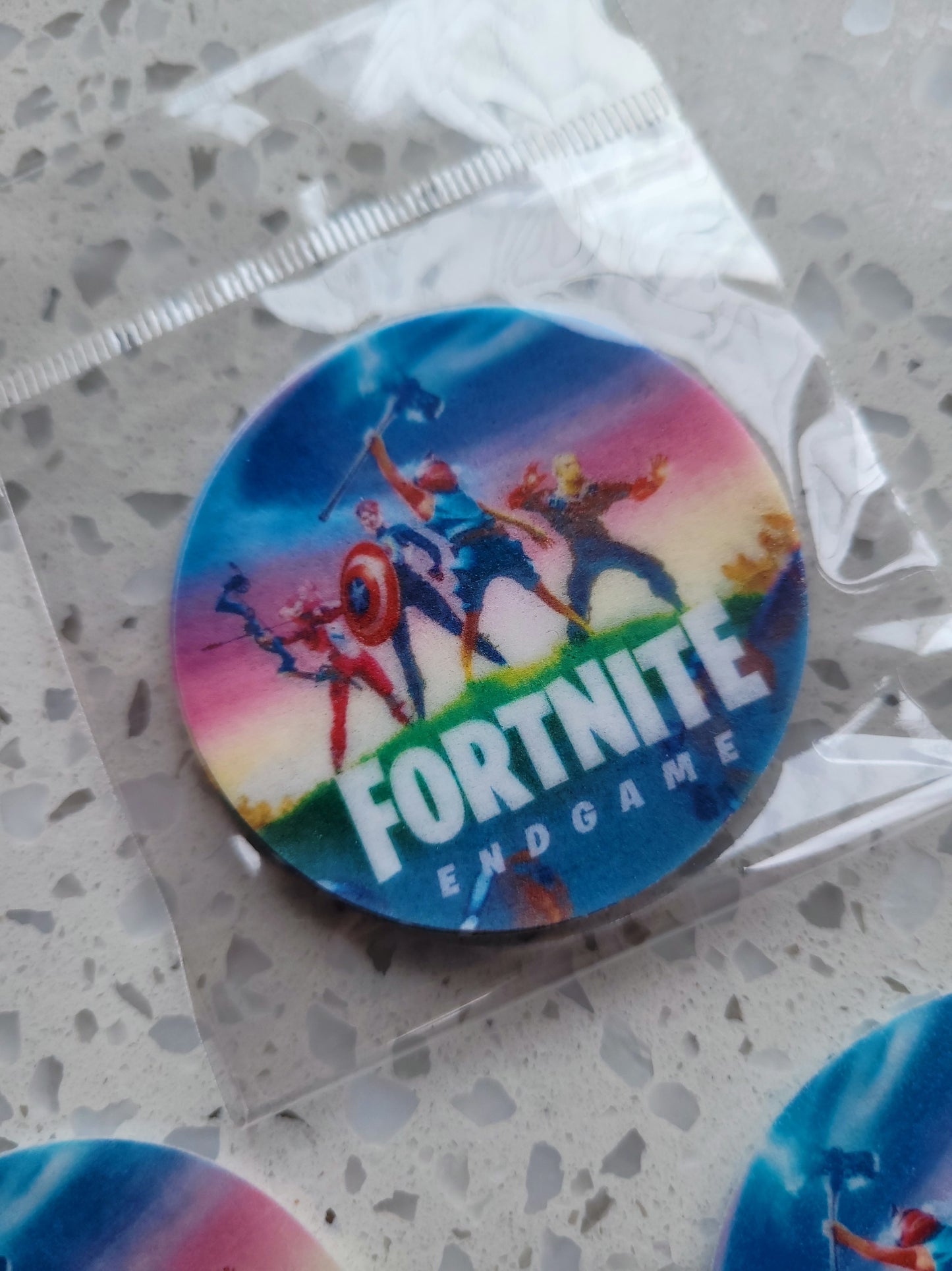Edible Wafer Paper Pre-cut Toppers Fortnite #02
