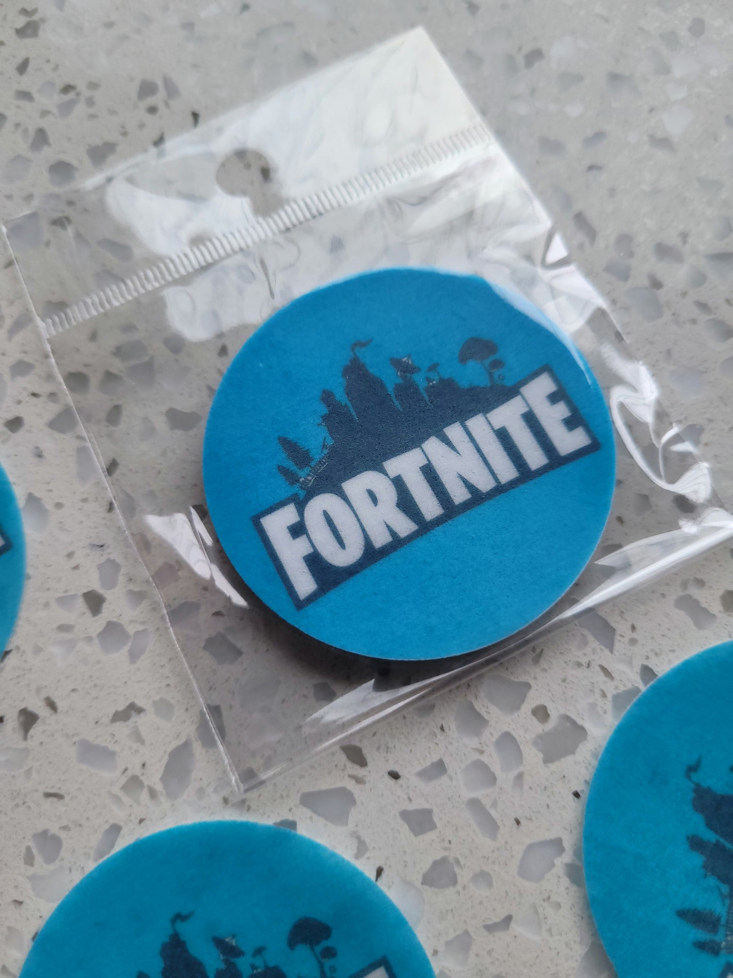 Edible Wafer Paper Pre-cut Toppers Fortnite #01