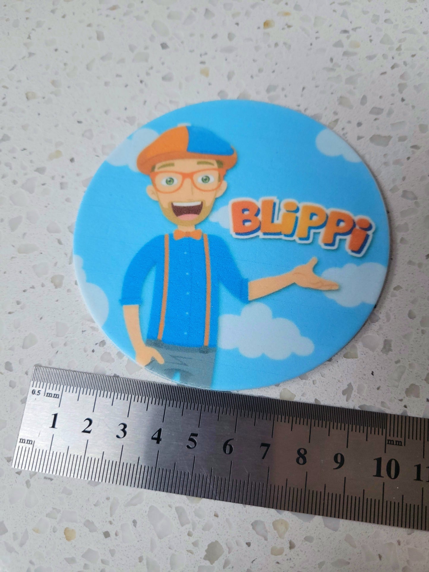 Assorted Size Fondant Topper Blippi #01