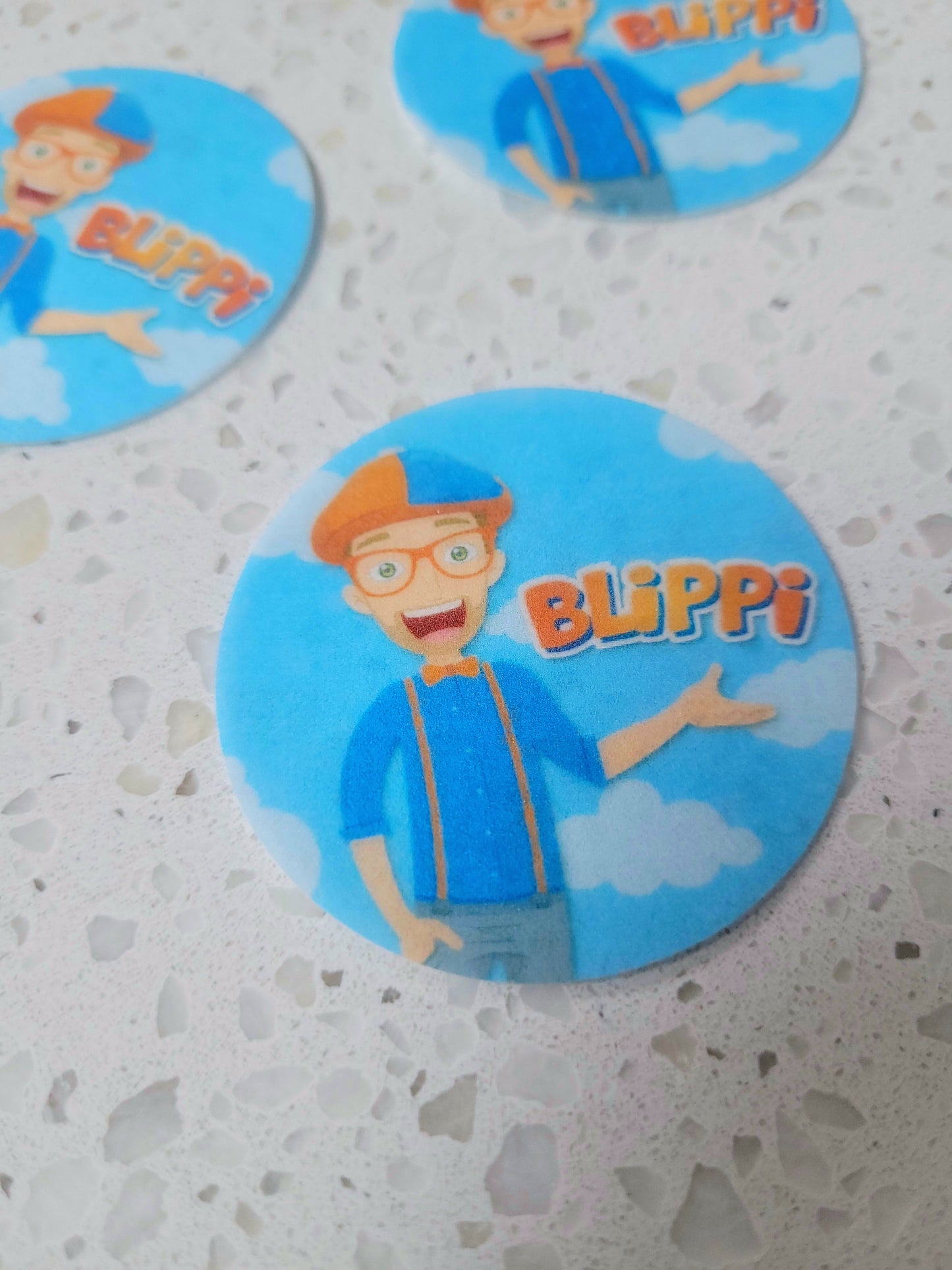 Edible Wafer Paper Pre-cut Toppers Blippi #01
