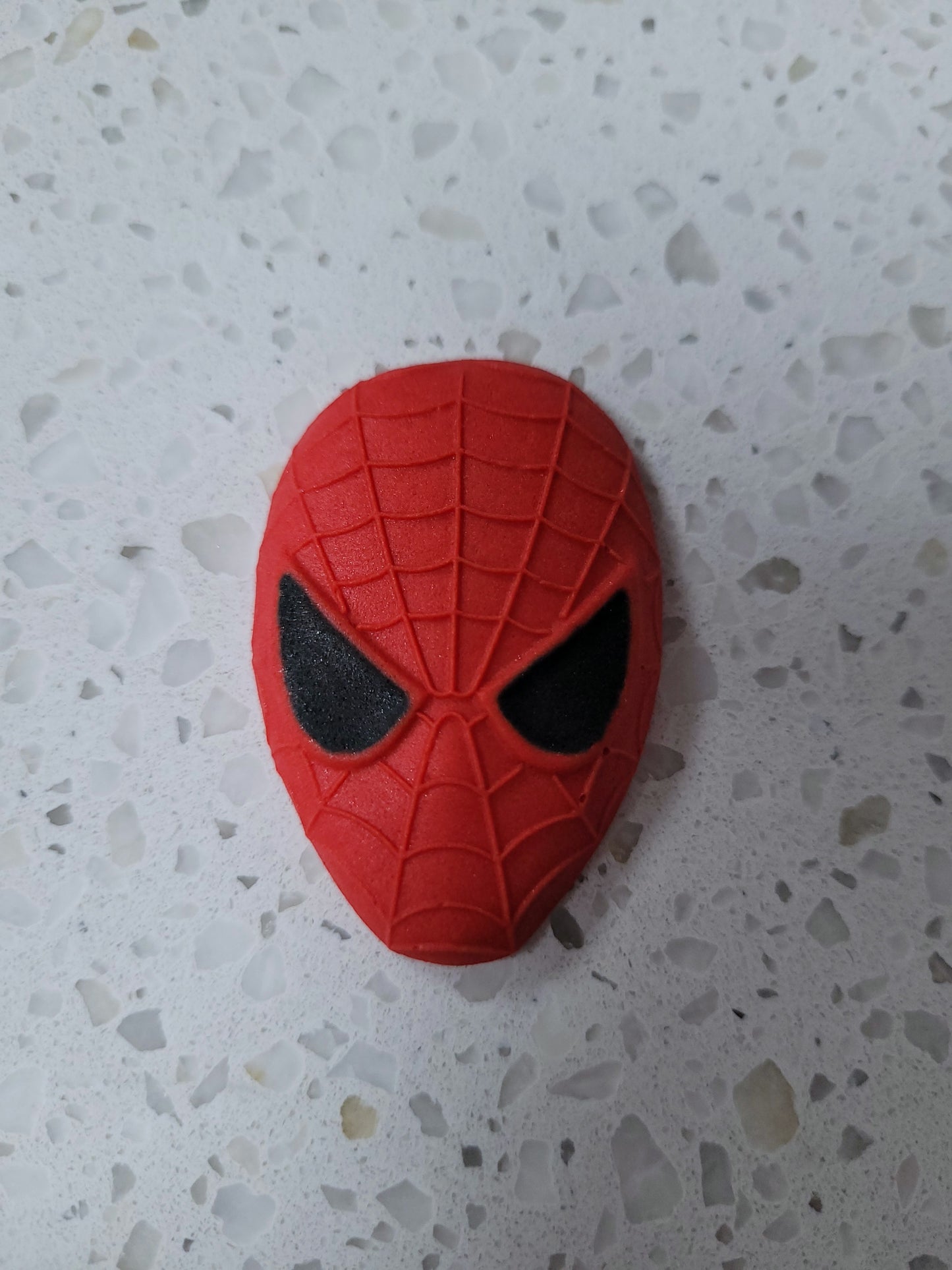 Spiderman Face 1pcs Edible Cake Decorations