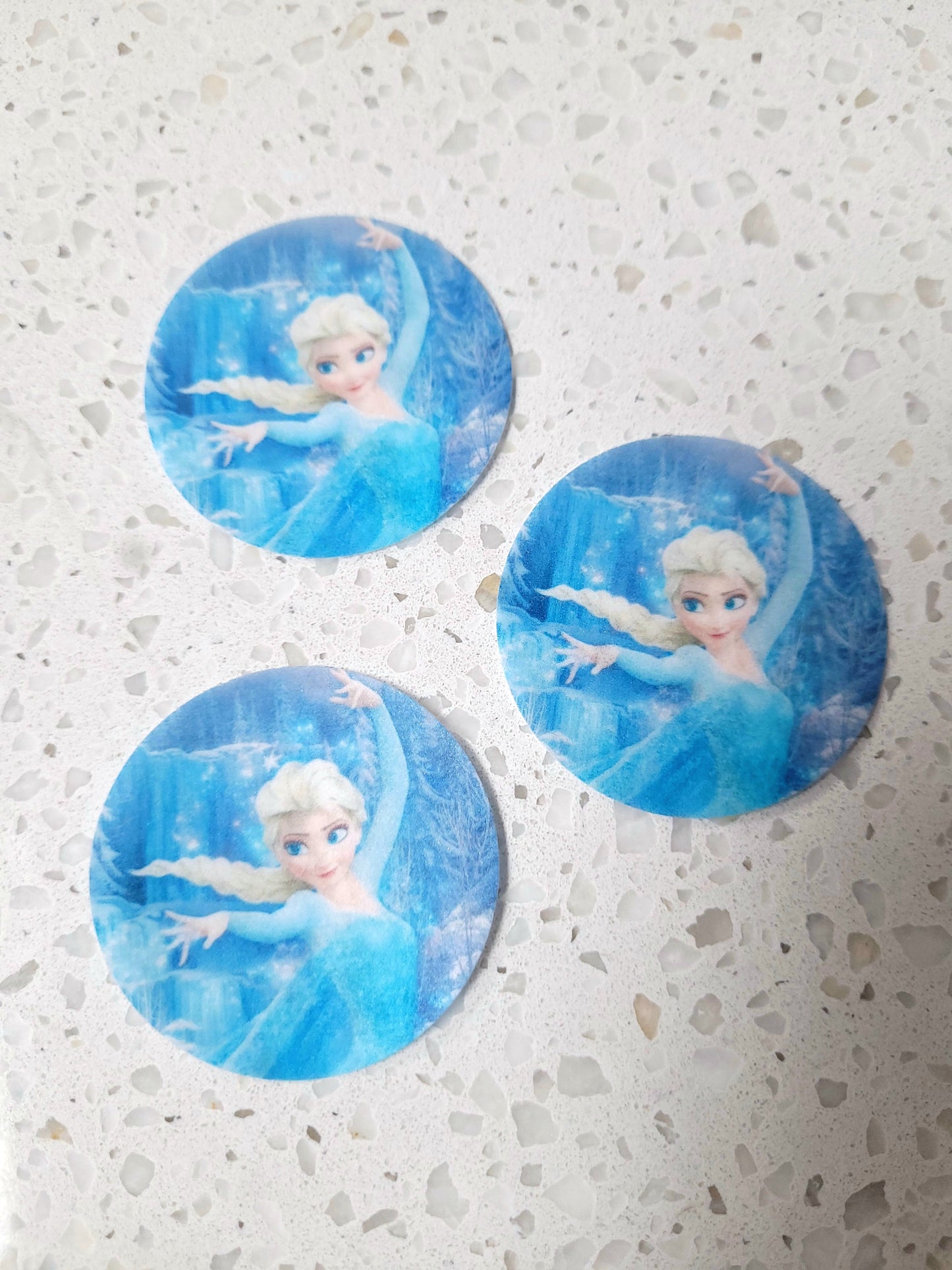 Edible Wafer Paper Pre-cut Toppers Frozen #01