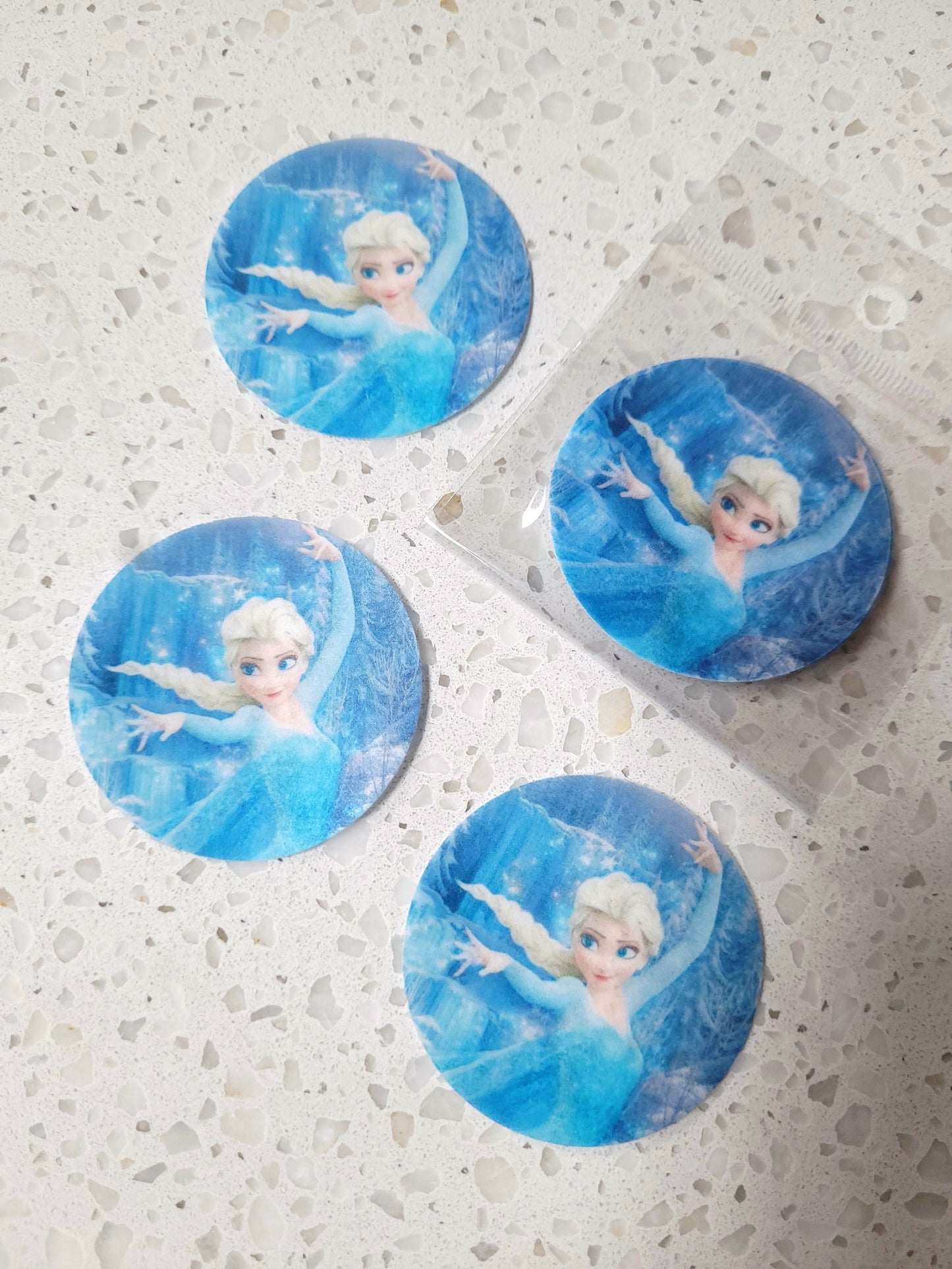 Edible Wafer Paper Pre-cut Toppers Frozen #01