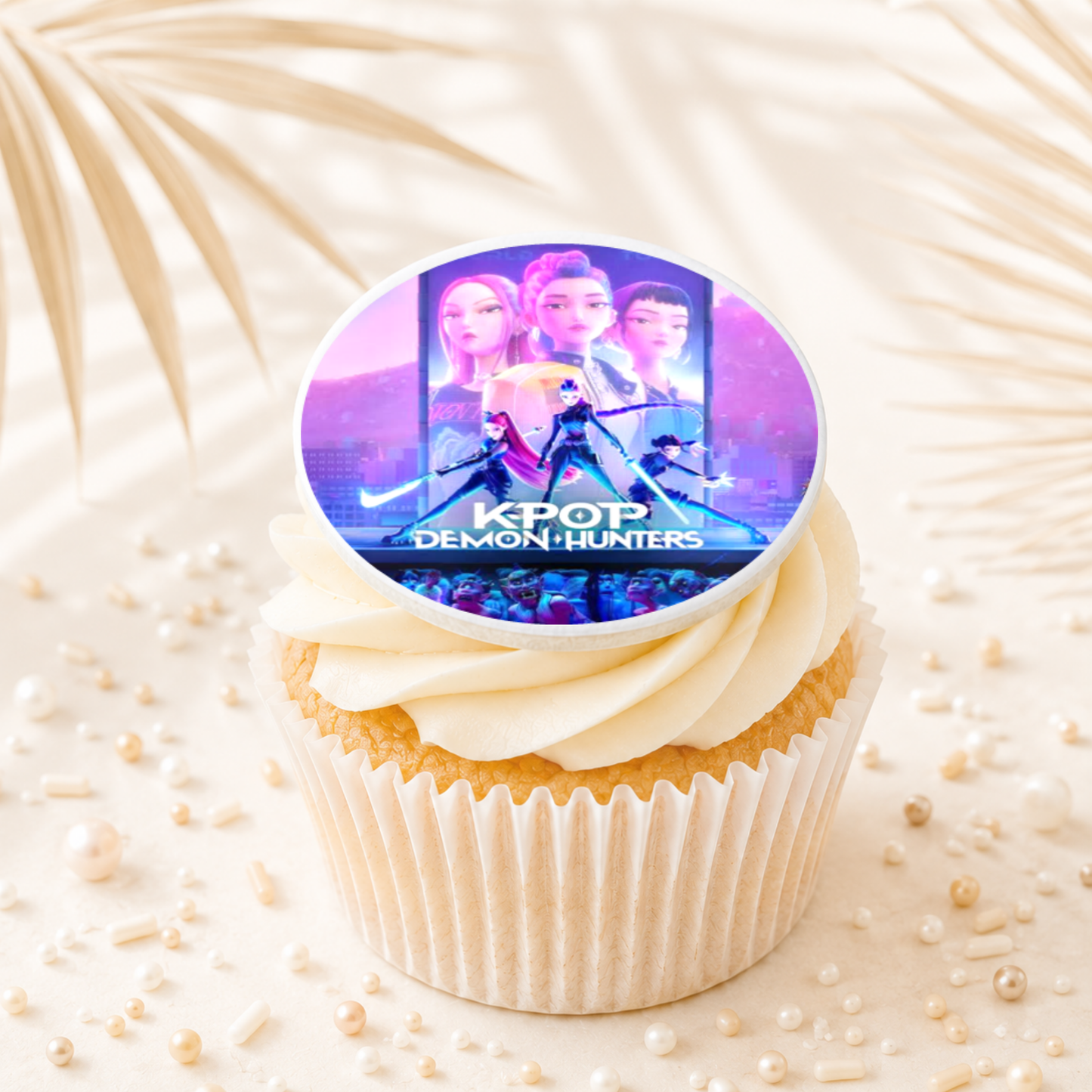 K Pop Demon Hunters 11 Cupcake Topper Edible Cake Decorations