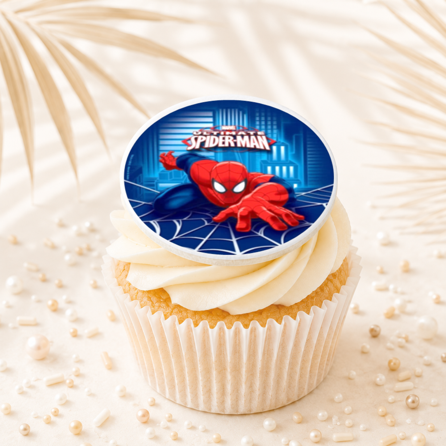 Spider man 05 Cupcake Topper Edible Cake Decorations