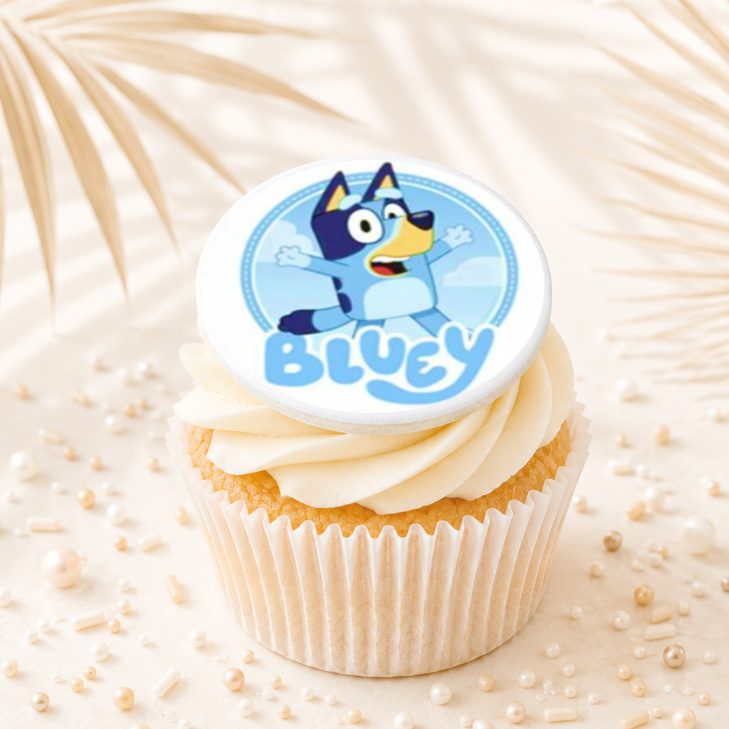 Bluey 06 Cupcake Topper Edible Cake Decorations