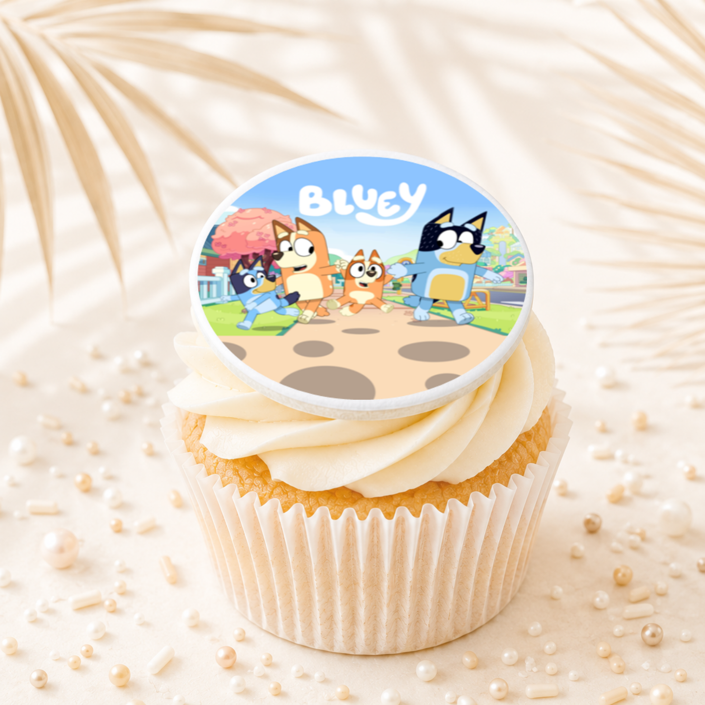 Bluey 09 Cupcake Topper Edible Cake Decorations