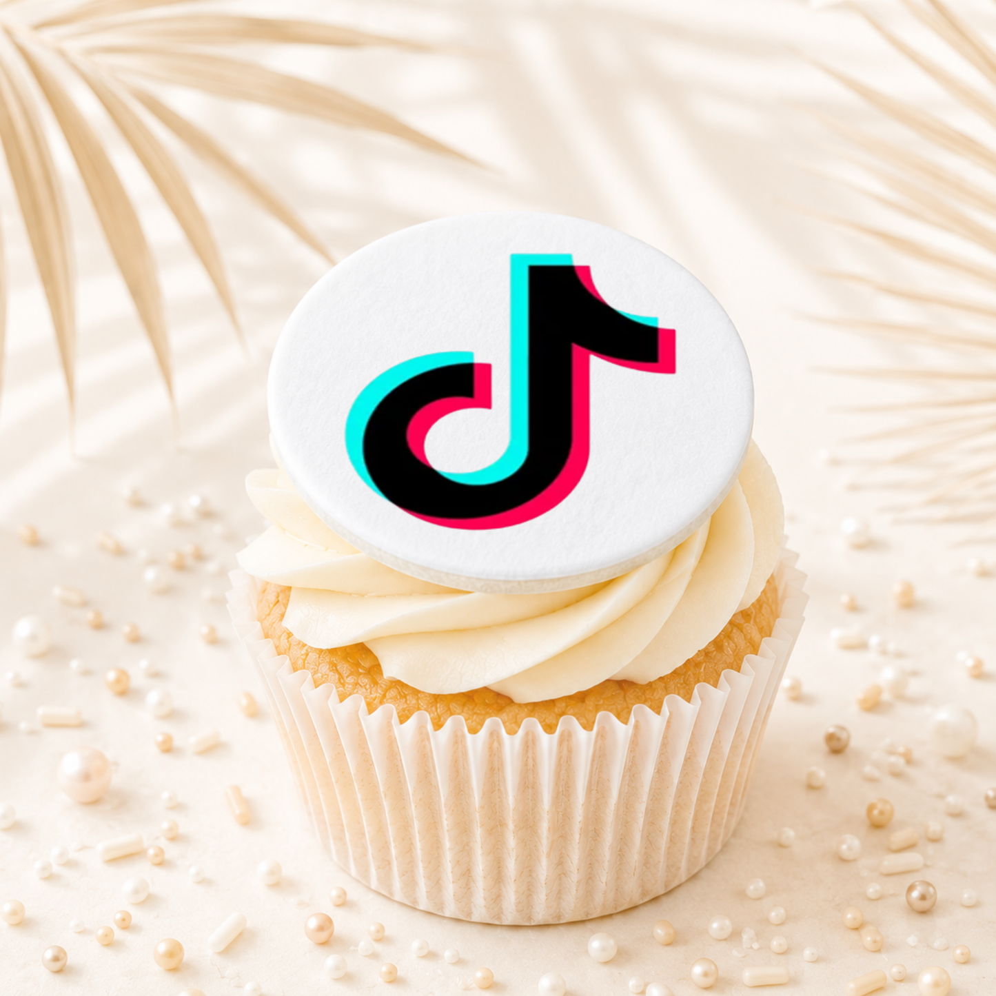 Tik Tok 04 Cupcake Topper Edible Cake Decorations