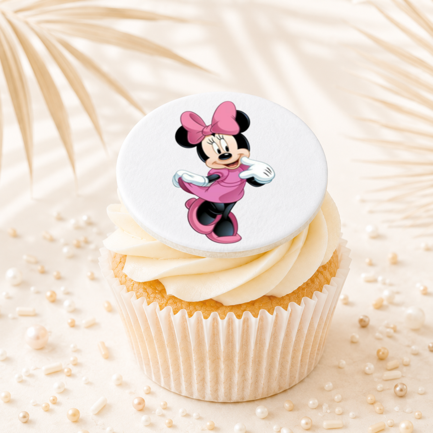Minnie Mouse 05 Cupcake Topper Edible Cake Decorations