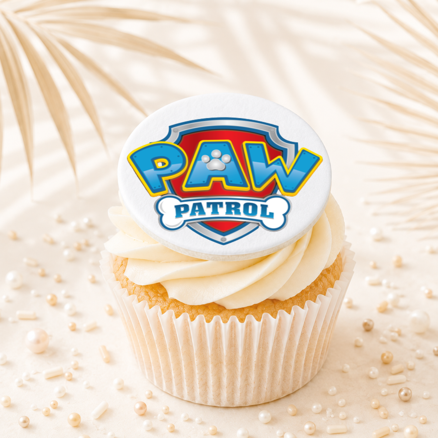 Paw Patrol 05 Cupcake Topper Edible Cake Decorations