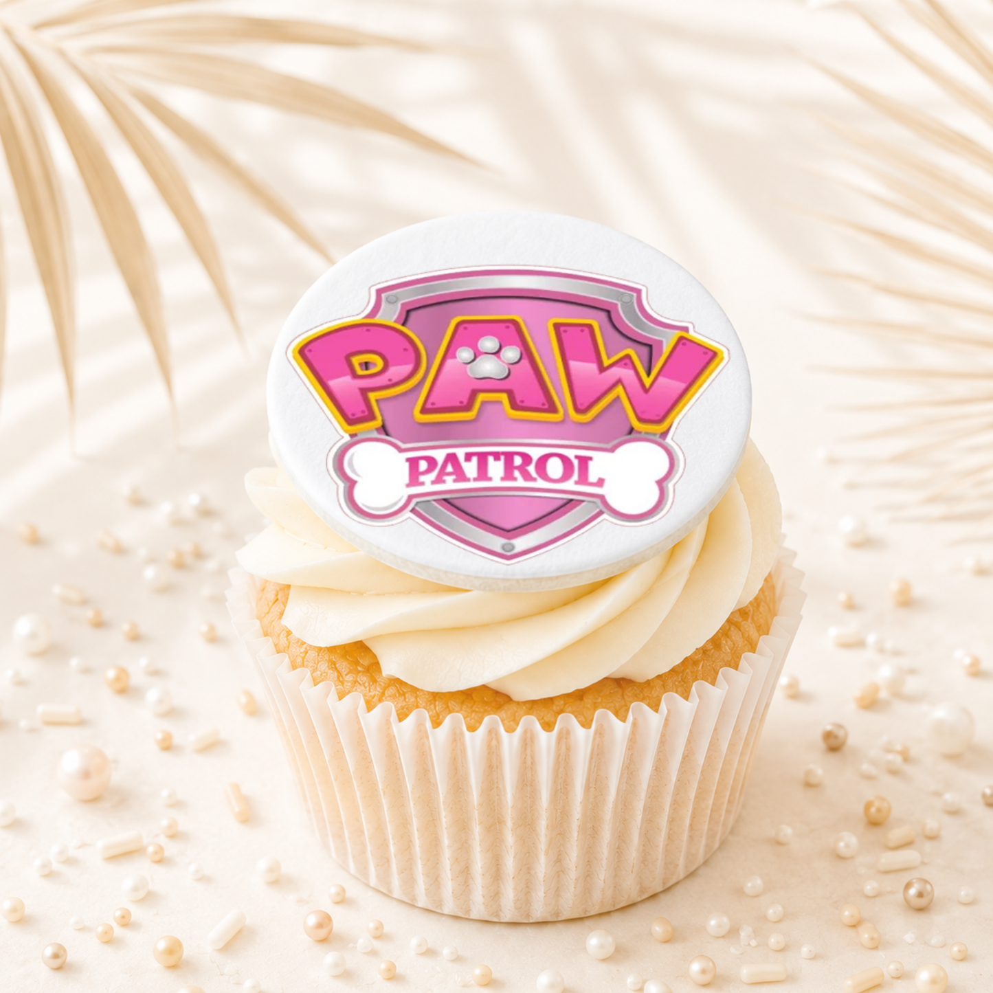 Paw Patrol 06 Cupcake Topper Edible Cake Decorations