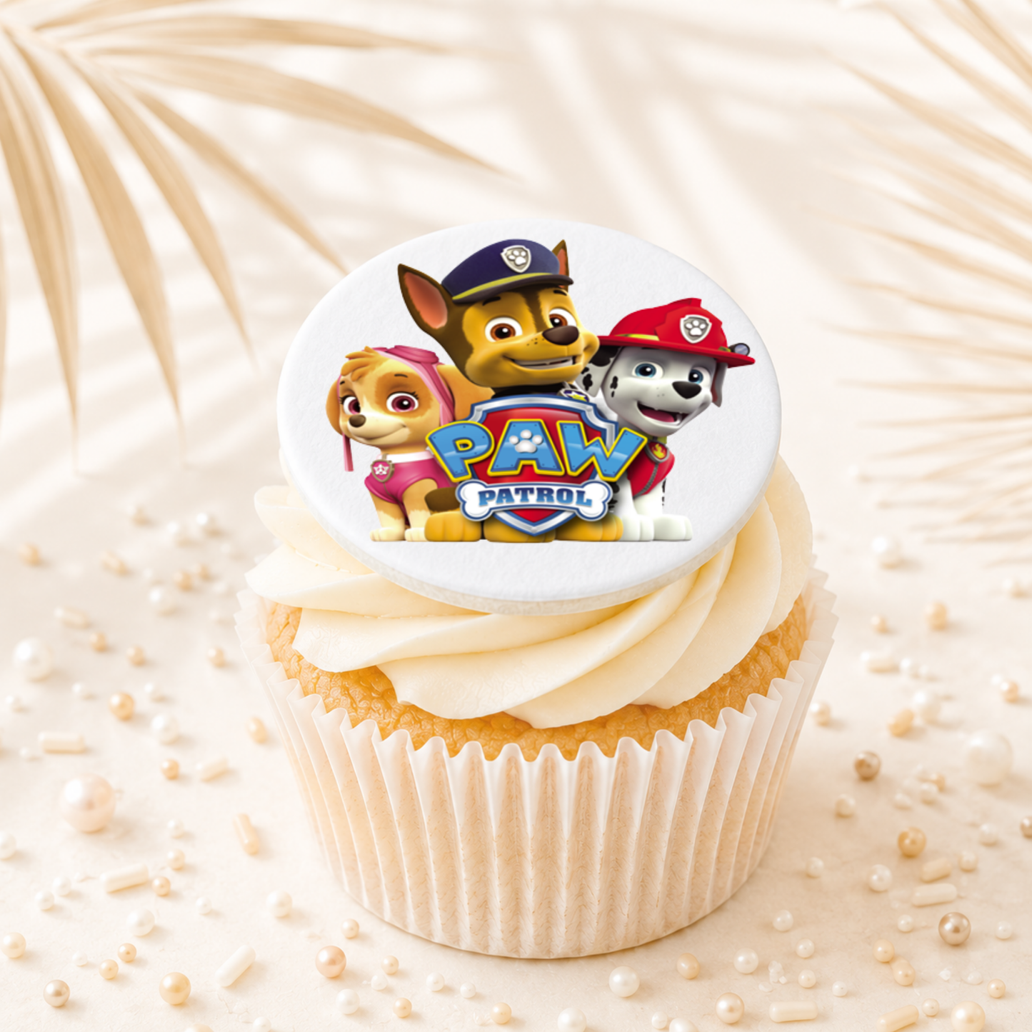 Paw Patrol 08 Cupcake Topper Edible Cake Decorations