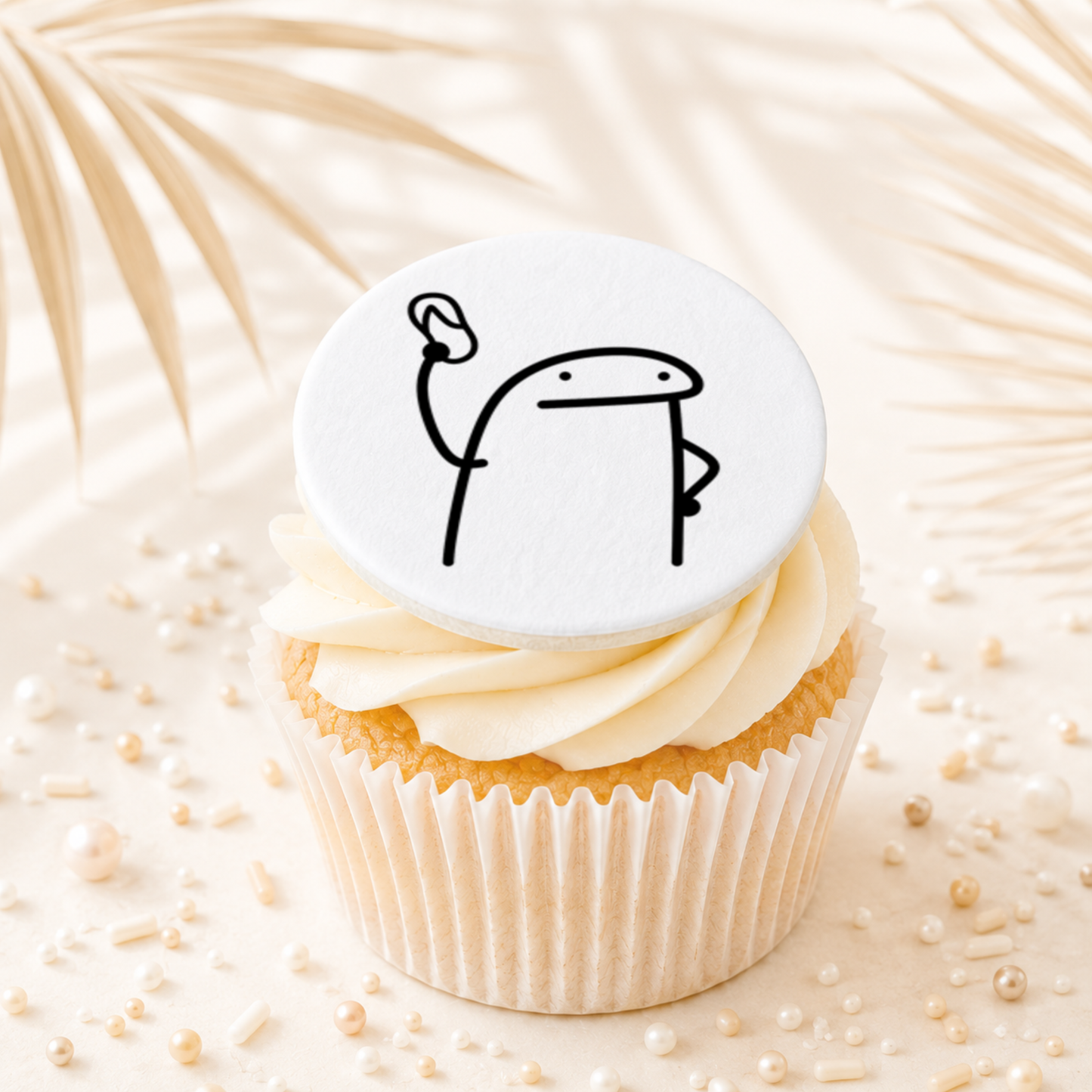 Flork Meme Slop Cupcake Topper Edible Cake Decorations