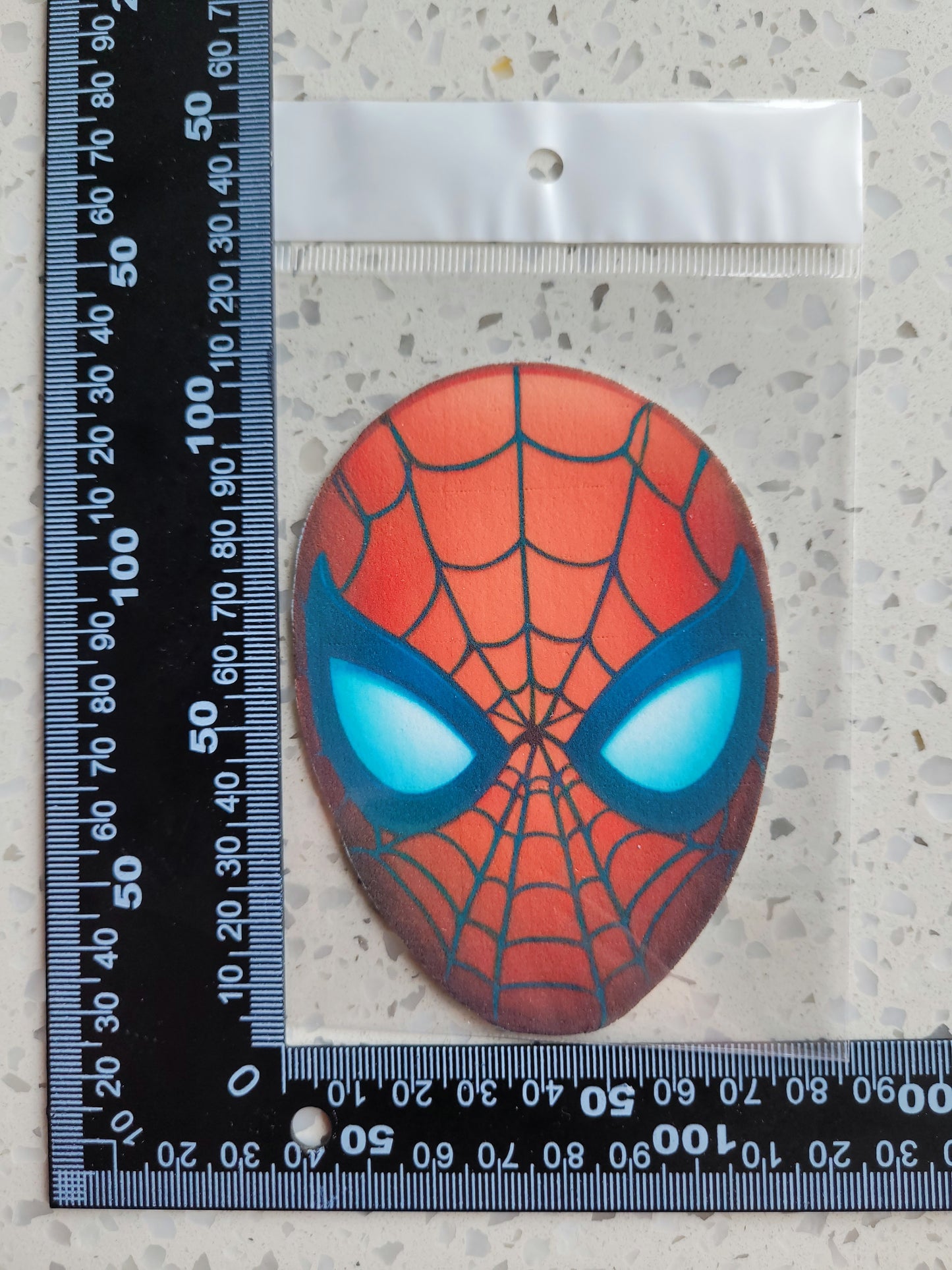 Fondant Cut Out Spiderman #02 Height 10.5cm