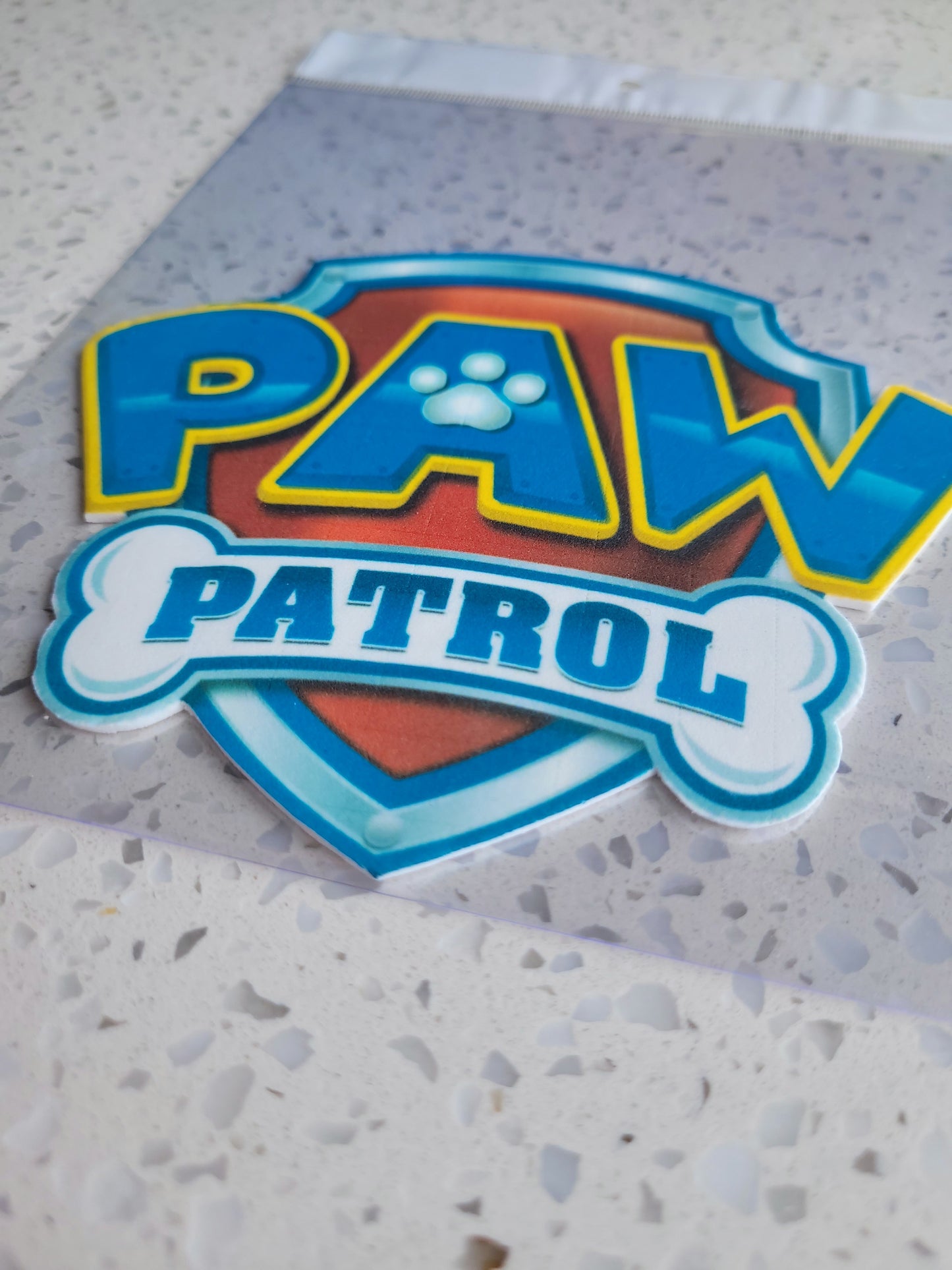 Fondant Cut Out Paw Patrol #01 Height 12.5cm