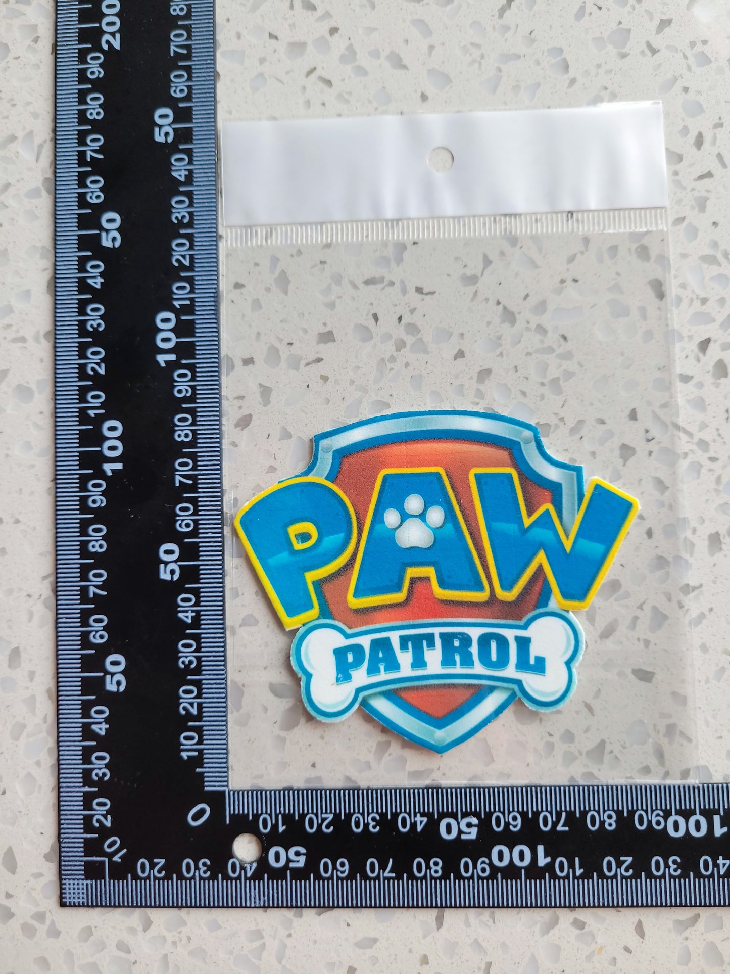 Fondant Cut Out Paw Patrol #02 Height 7.5cm