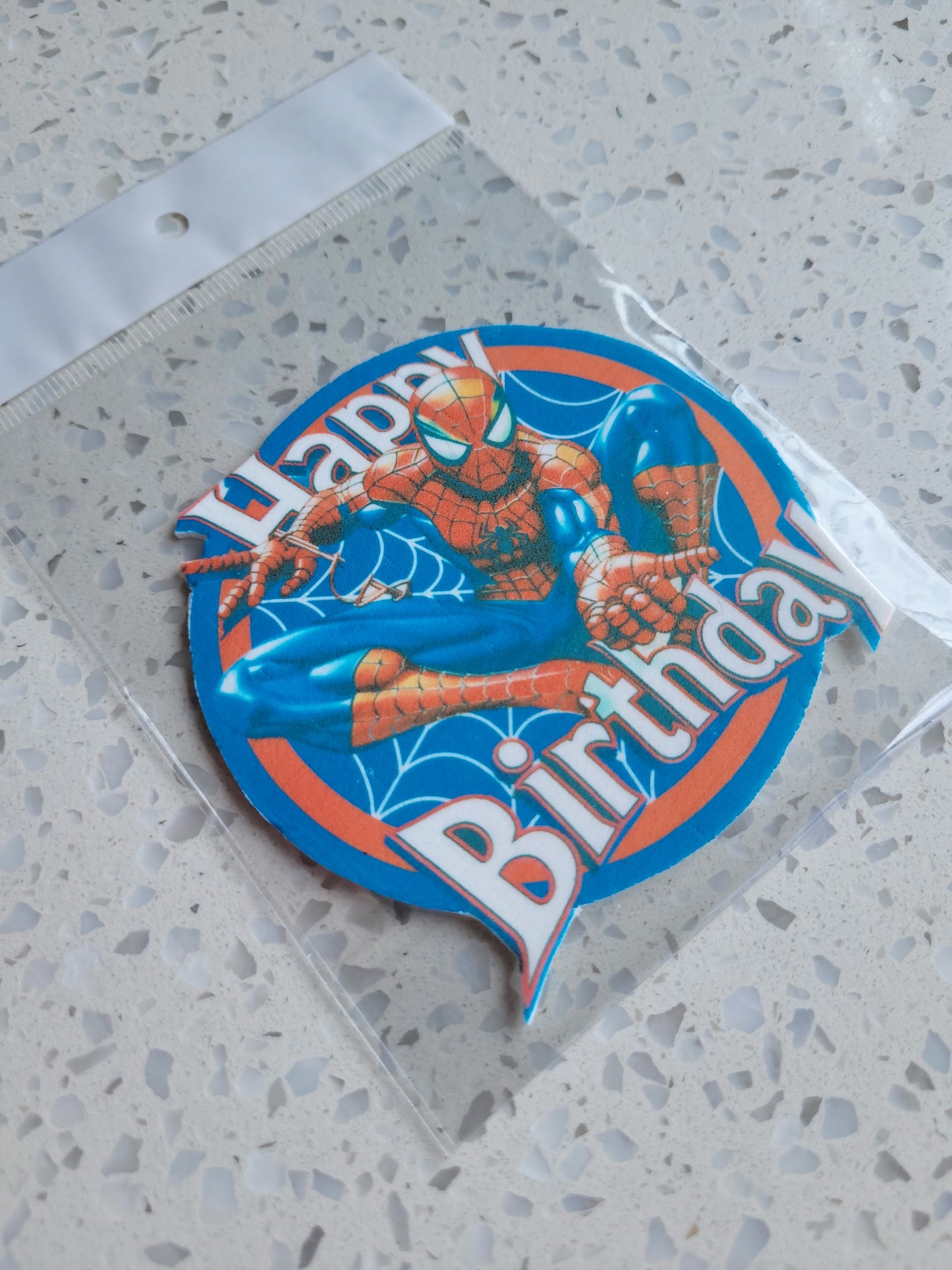Fondant Cut Out Spiderman #06 Height 9cm