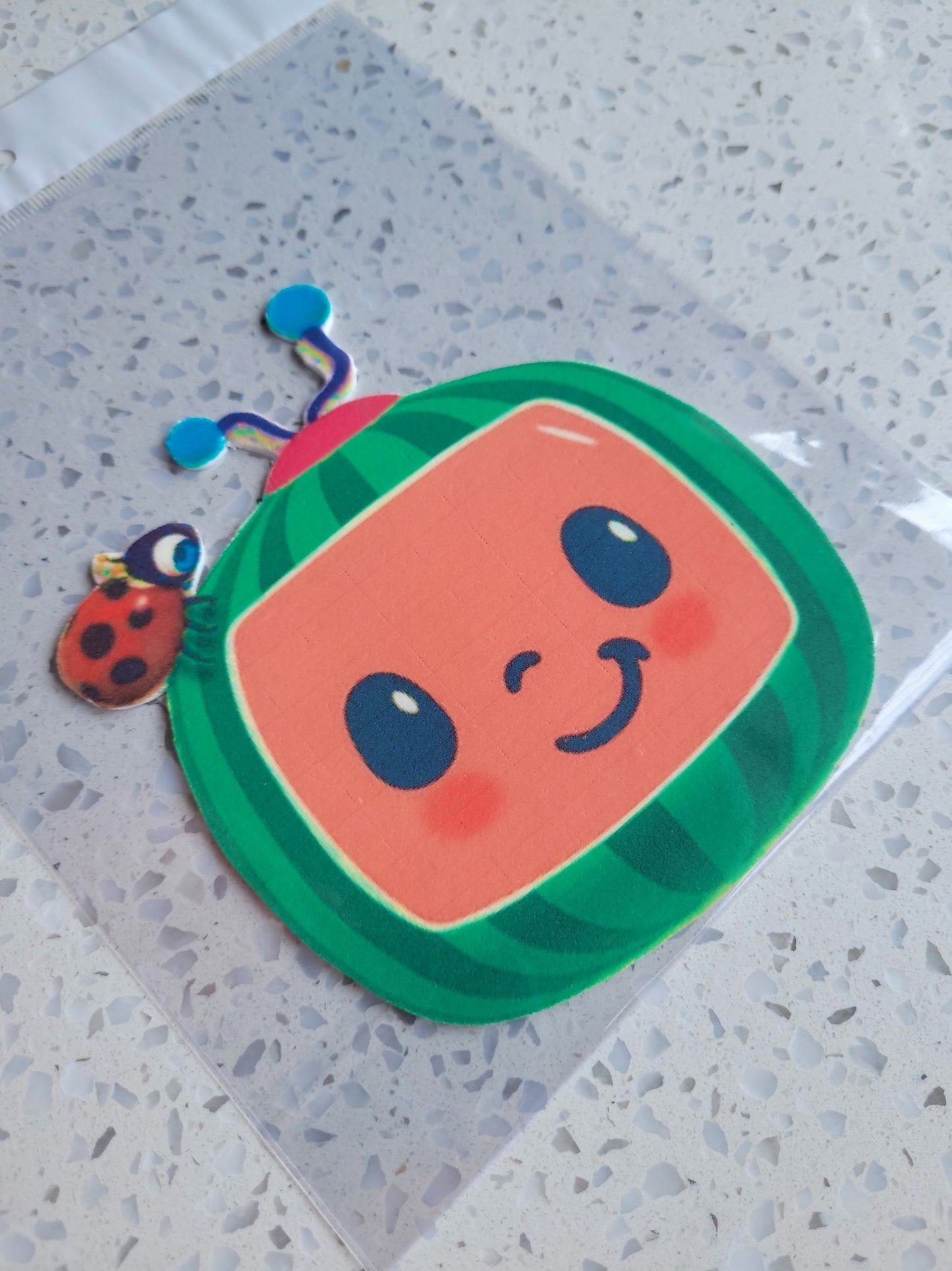 Fondant Cut Out Cocomelon #01 Height 14cm