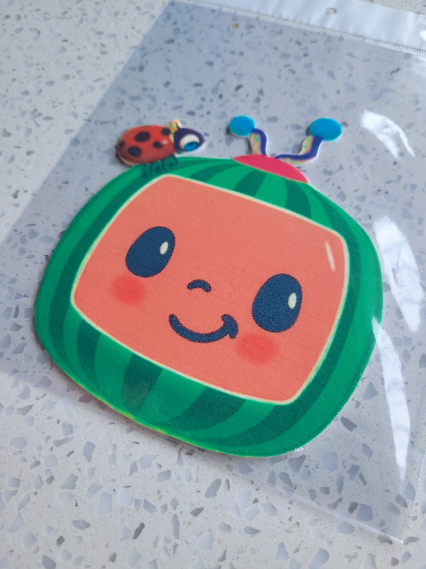 Fondant Cut Out Cocomelon #01 Height 14cm