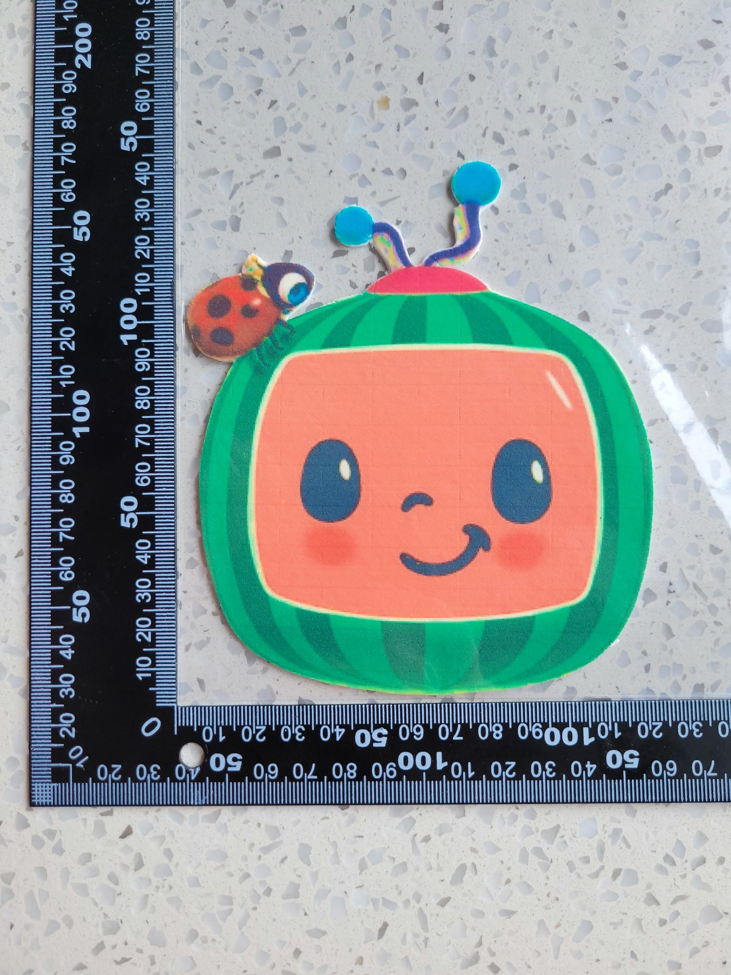 Fondant Cut Out Cocomelon #01 Height 14cm