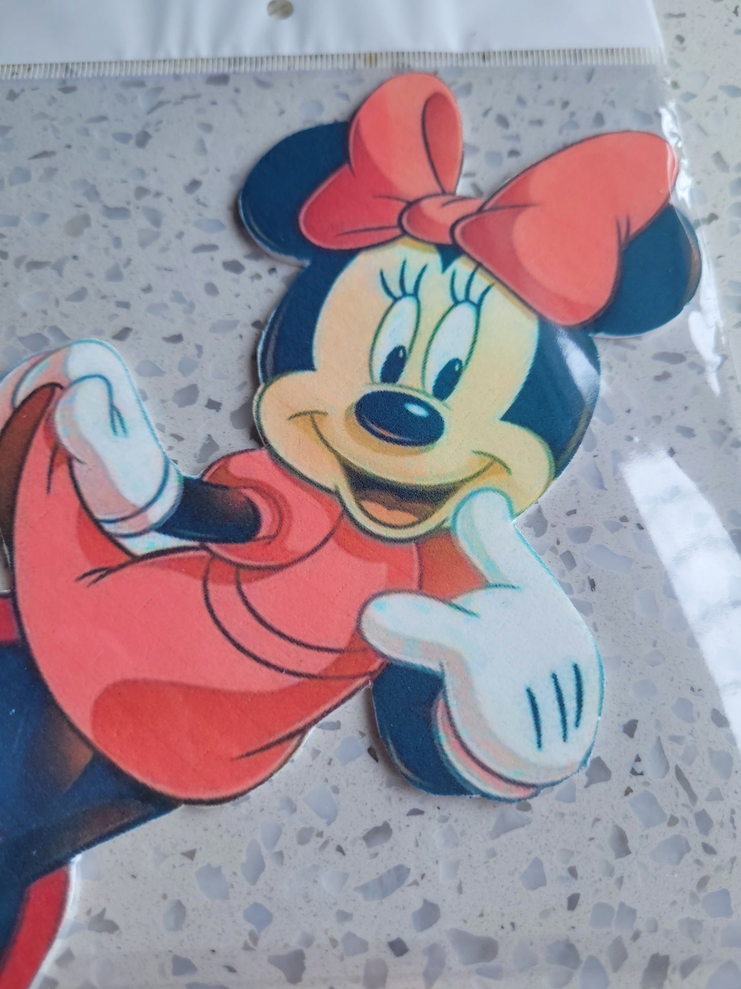 Fondant Cut Out Minnie Mouse #01 Height 21.5cm