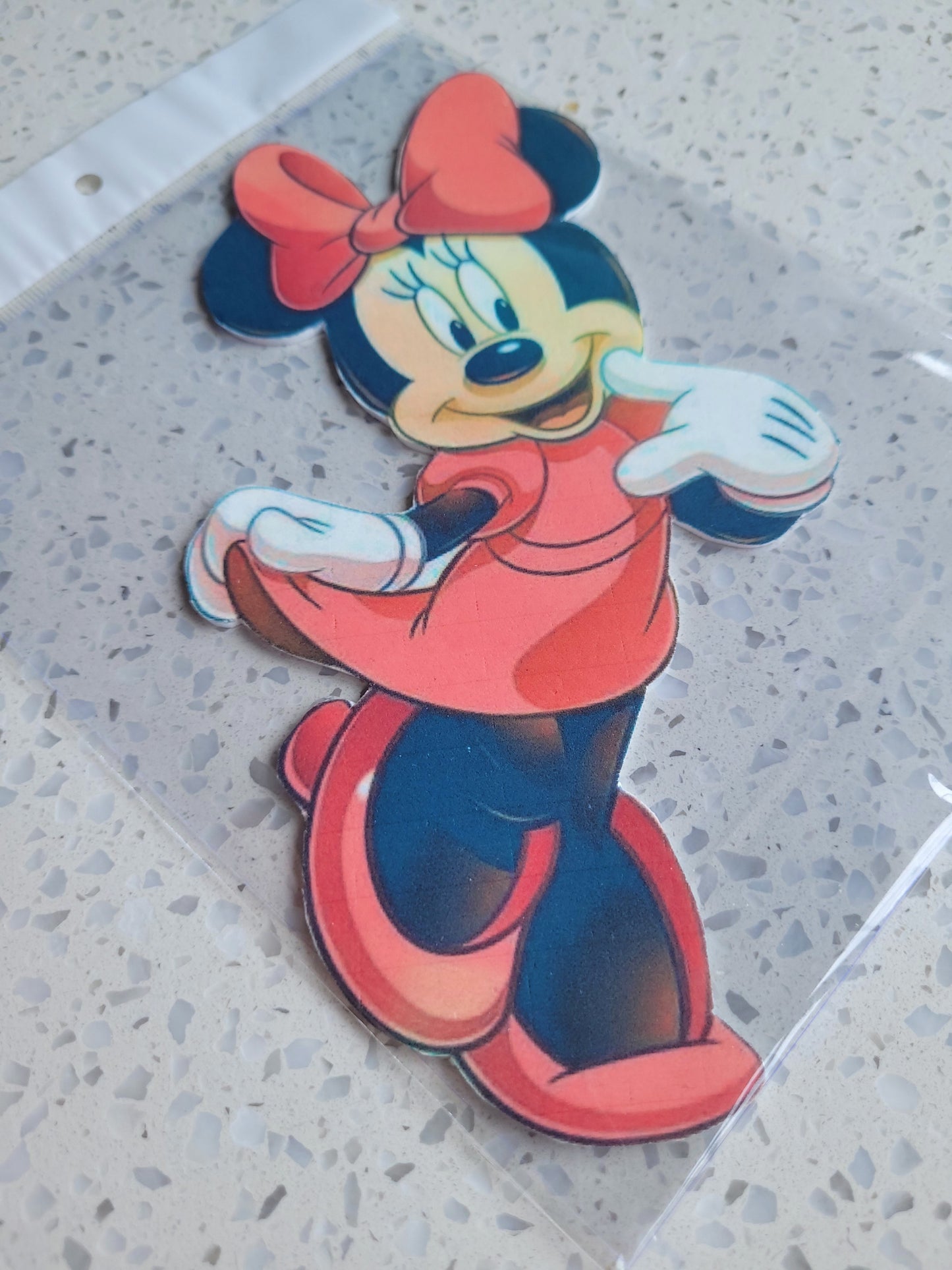 Fondant Cut Out Minnie Mouse #01 Height 21.5cm