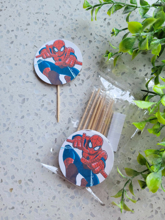 Paperboard Toppers Spiderman 12s #01