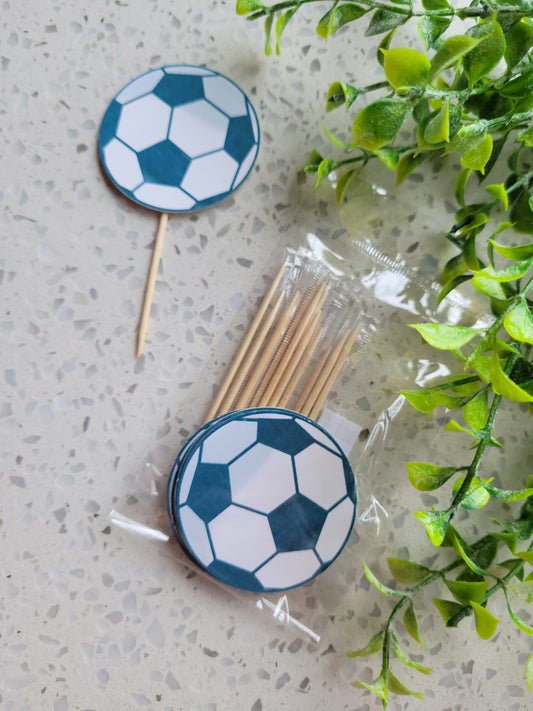 Paperboard Toppers Soccer Balls 12s #01