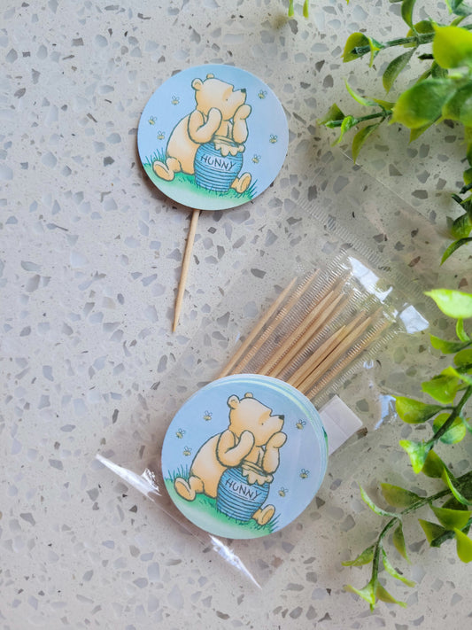 Paperboard Toppers Winnie the Pooh 12s #01