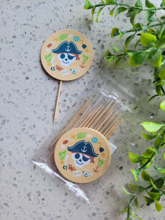 Paperboard Toppers Pirate 12s #01