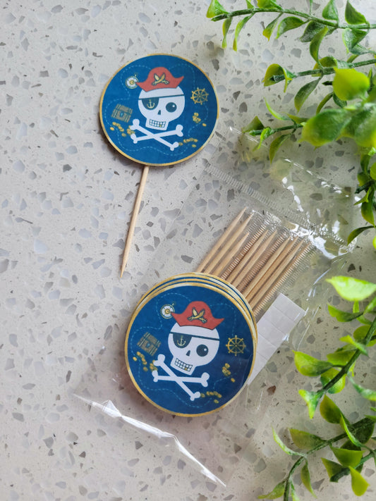 Paperboard Toppers Pirate 12s #02
