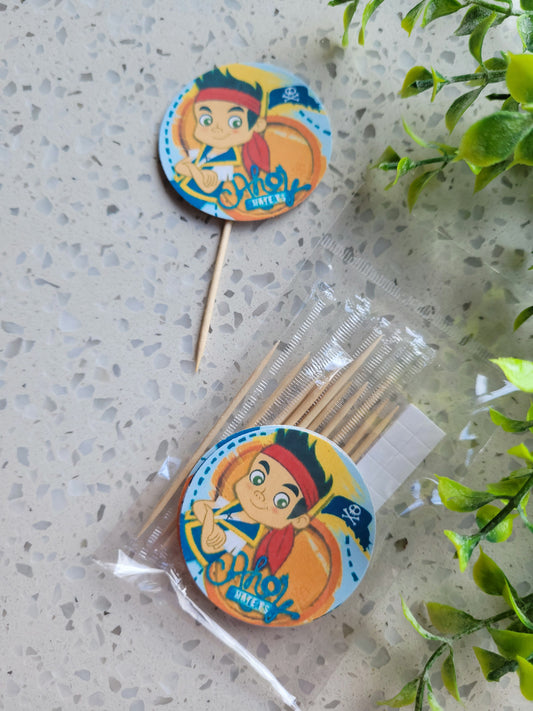 Paperboard Toppers Pirate Jake and the Nederland Pirates 12s #01