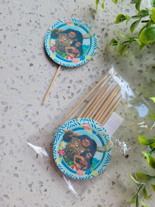 Paperboard Toppers Moana 12s #01