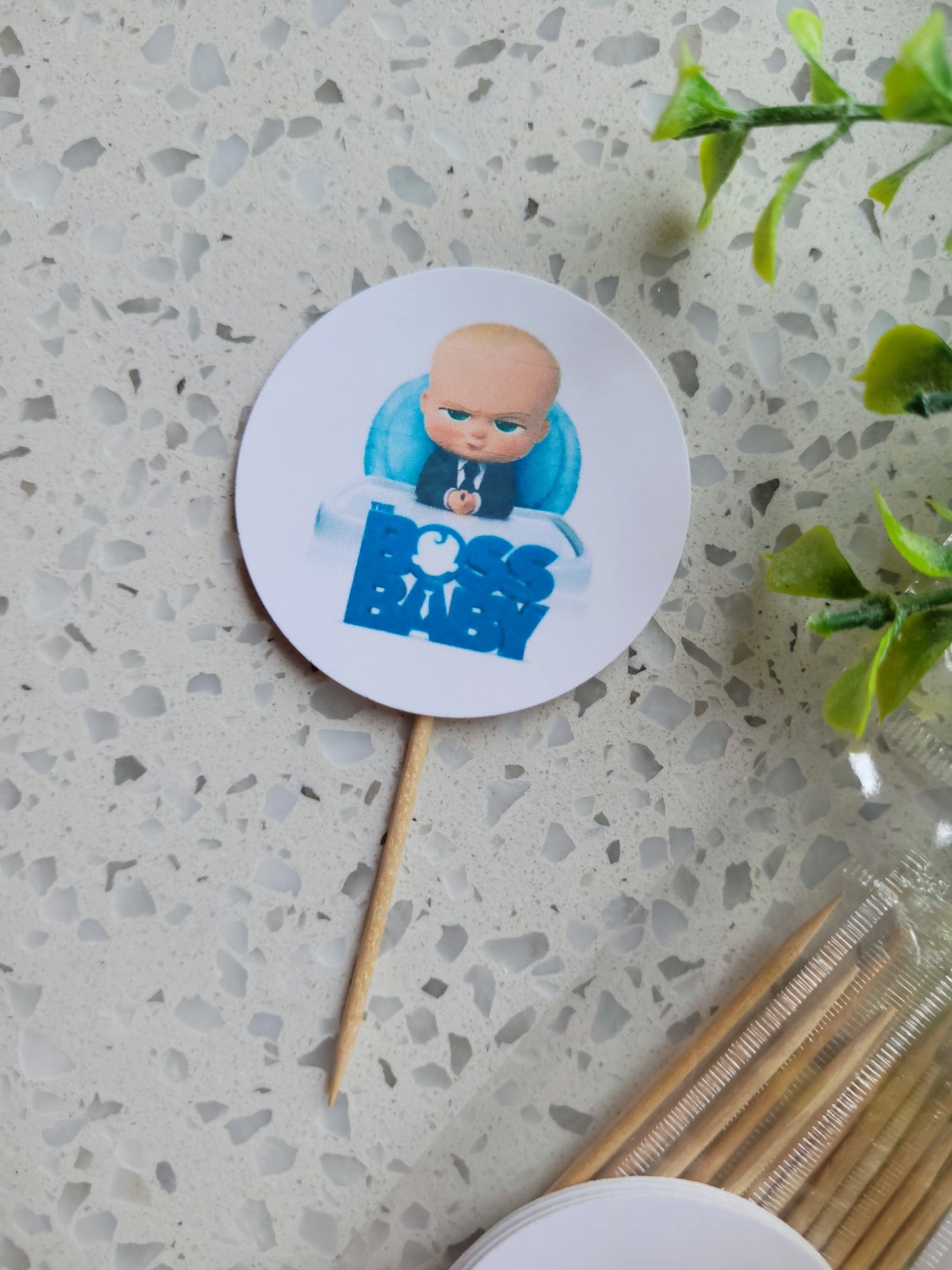 Paperboard Toppers Baby Boss 12s #01