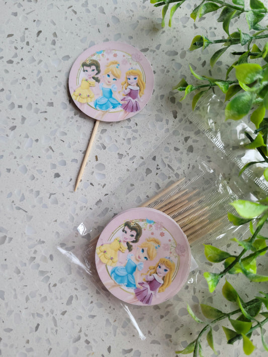 Paperboard Toppers Princesses 12s #01