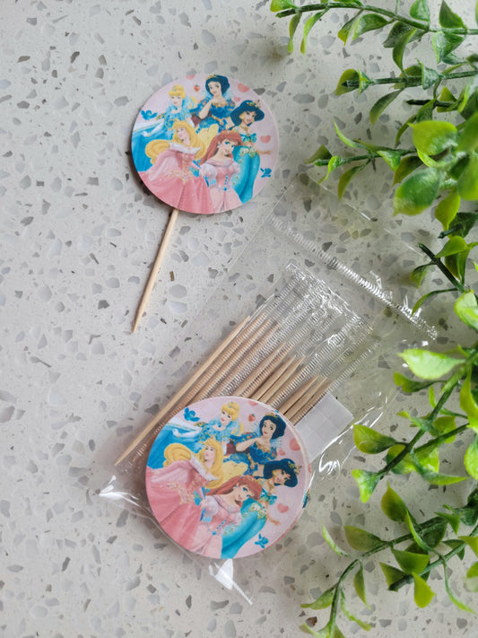 Paperboard Toppers Princesses 12s #02