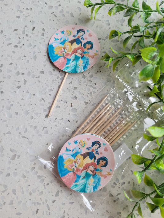 Paperboard Toppers Princesses 12s #04