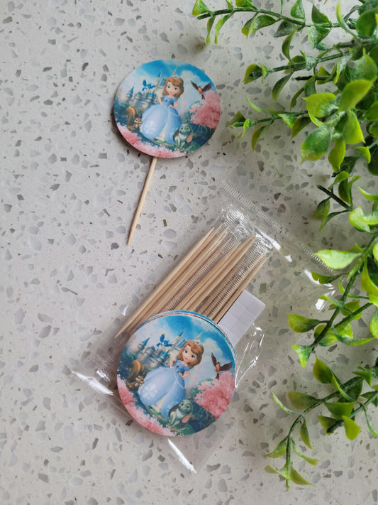 Paperboard Toppers Sofia the First 12s #01