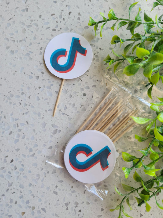 Paperboard Toppers Tik Tok 12s #02