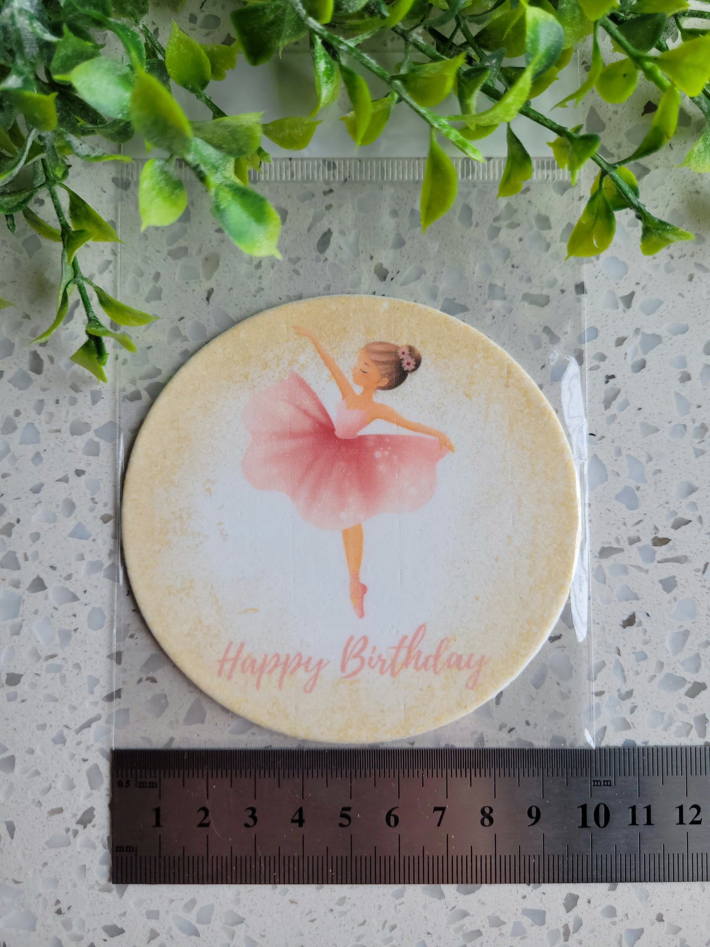Assorted Size Fondant Topper Ballet #01