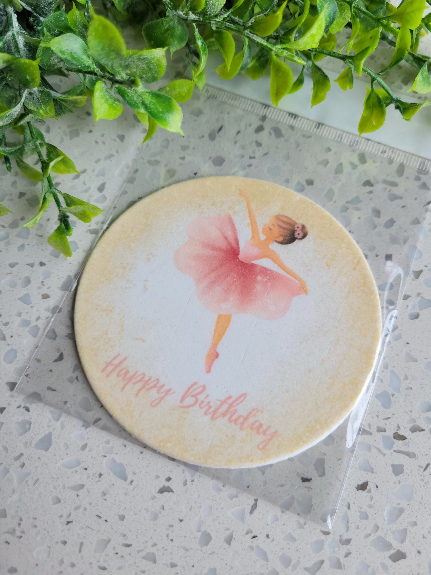 Assorted Size Fondant Topper Ballet #01