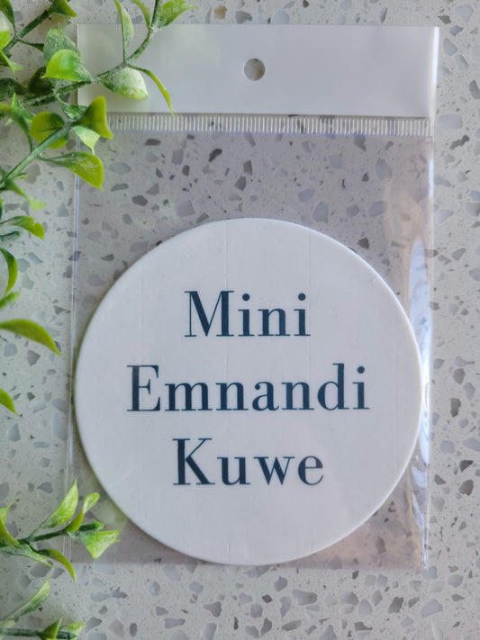 Assorted Size Fondant Topper Font Mini Emnandi Kuwe #01