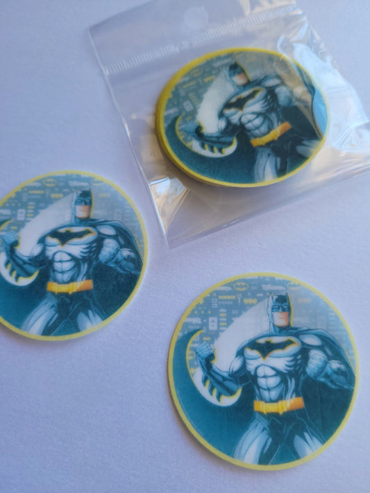 Edible Wafer Paper Pre-cut Toppers Batman #02
