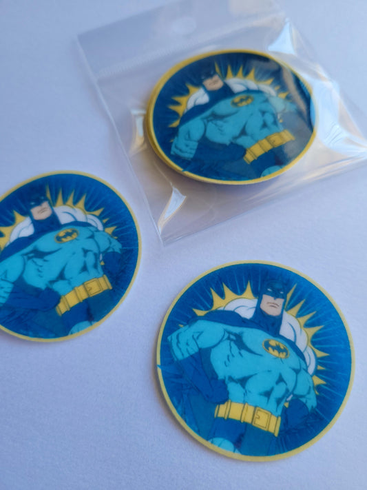 Edible Wafer Paper Pre-cut Toppers Batman #03