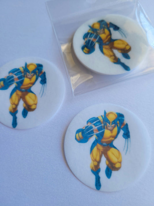Edible Wafer Paper Pre-cut Toppers Wolverine #01
