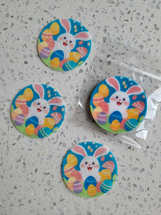 Edible Wafer Paper Pre-cut Toppers Easter #04