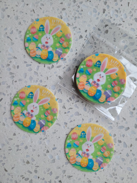 Edible Wafer Paper Pre-cut Toppers Easter #05