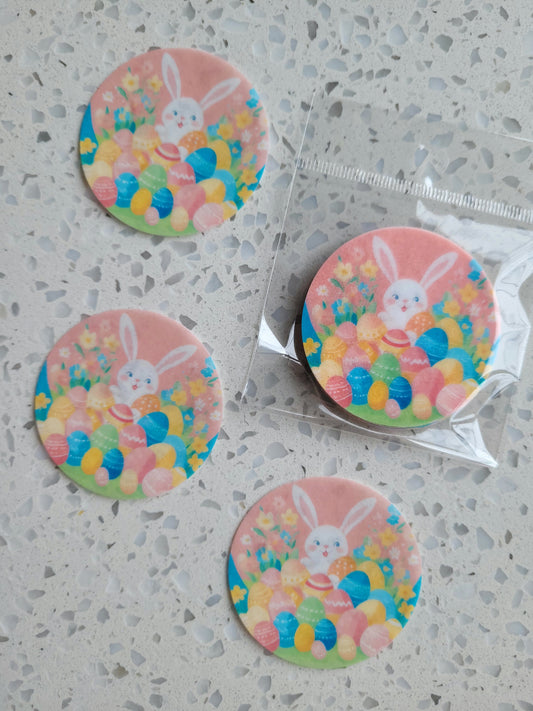 Edible Wafer Paper Pre-cut Toppers Easter #06