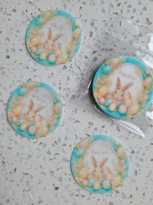 Edible Wafer Paper Pre-cut Toppers Easter #09