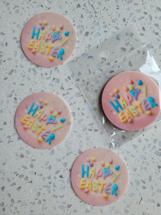 Edible Wafer Paper Pre-cut Toppers Easter #11